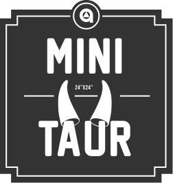 mini taur badge