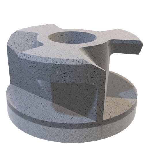 rock deflecting rotor